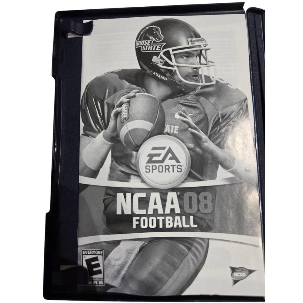 EA SPORTS NCAA 08 Football PlayStation 2 Game COMPLETE w Manual Tested & Working - Picture 2 of 4